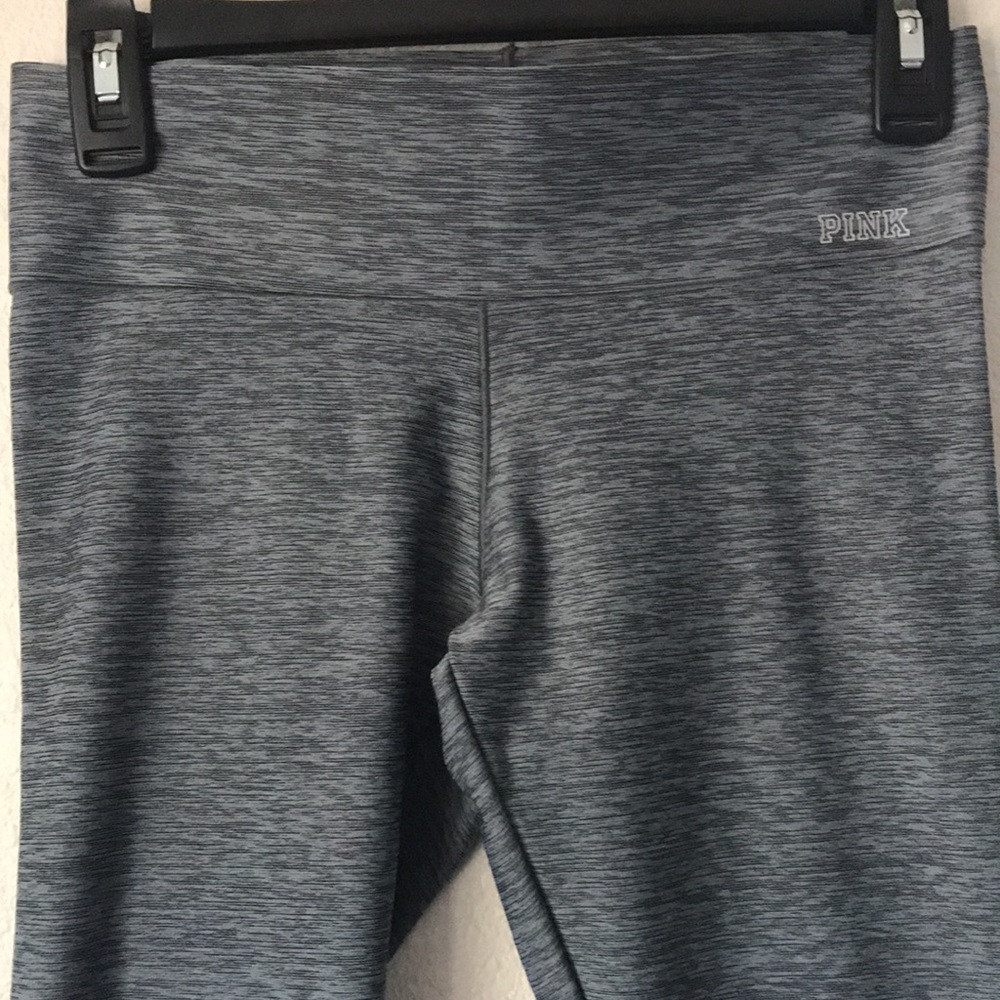 SOLD on V Pink vs calf length leggings - Picture 4 of 6